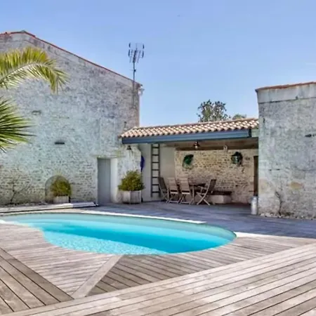 Charming House With Pool 10 Min From La Rochelle Ferienhaus *
