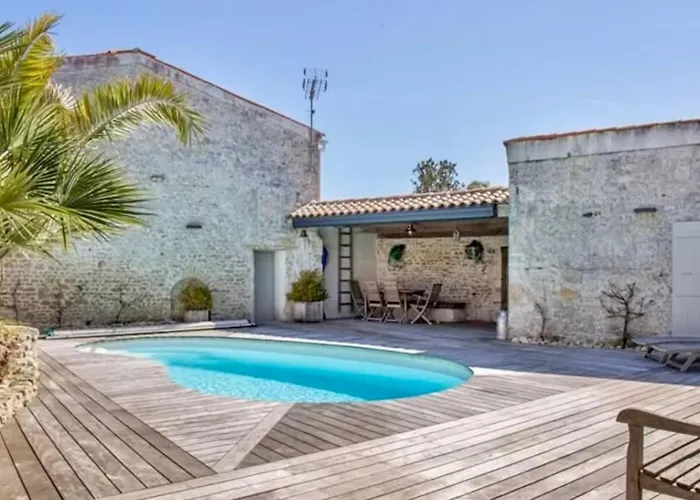 Charming House With Pool 10 Min From La Rochelle Ferienhaus *